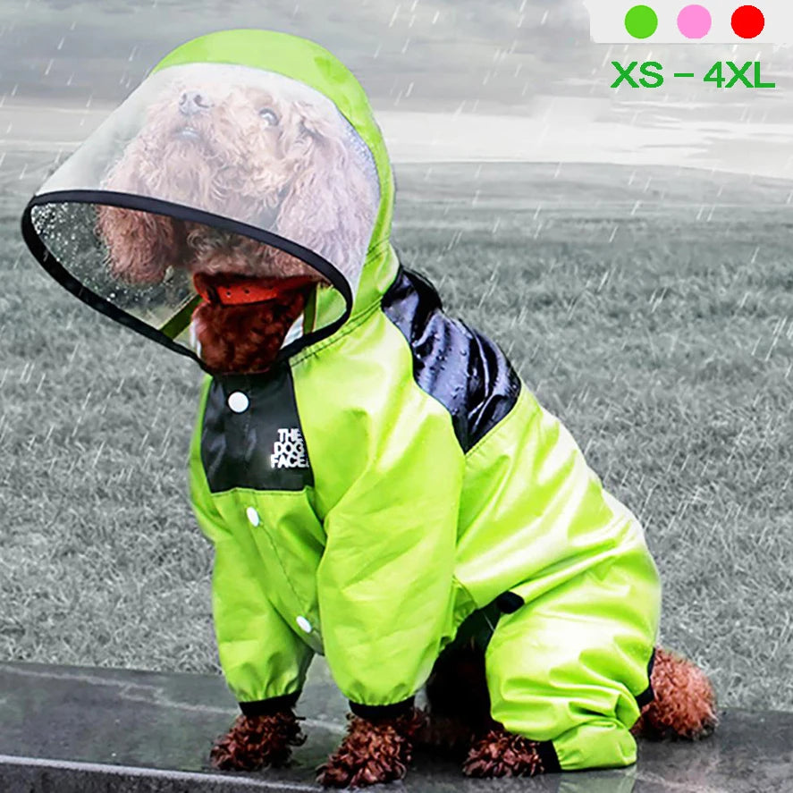 Chubasquero impermeable para mascotas